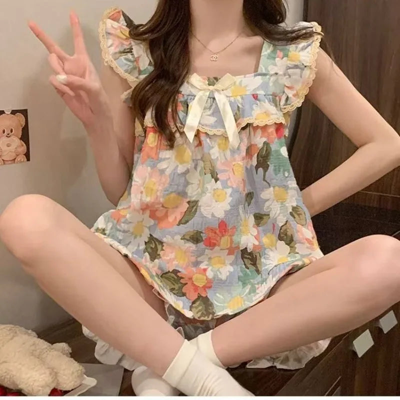 Comfy Women's Summer Pajama Set