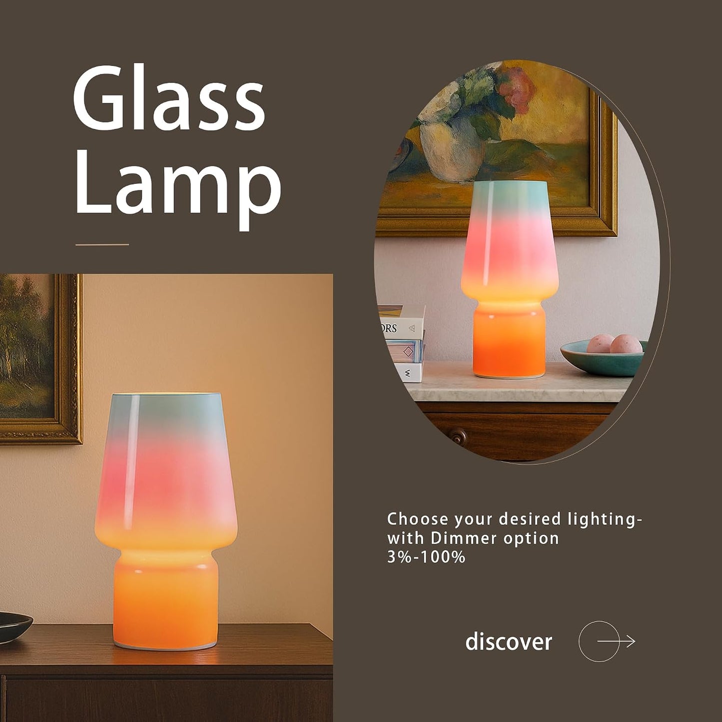 Charming Mushroom Table Lamp