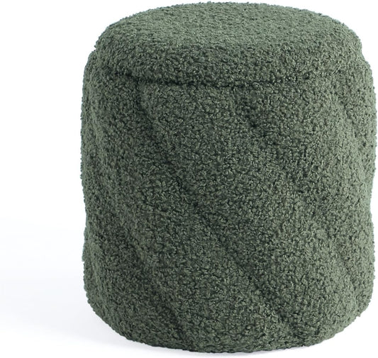 Chic Padded Ottoman with Storage