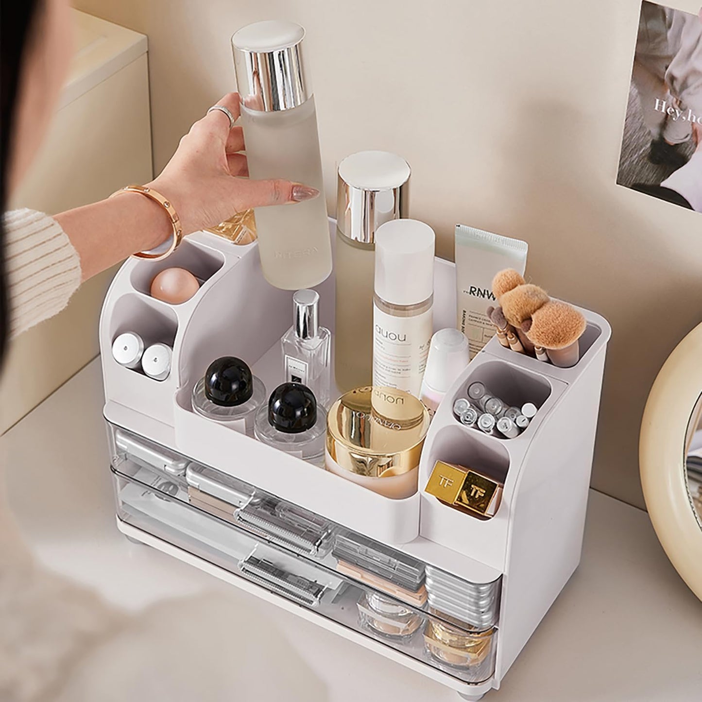 Elegant Vanity Organizer