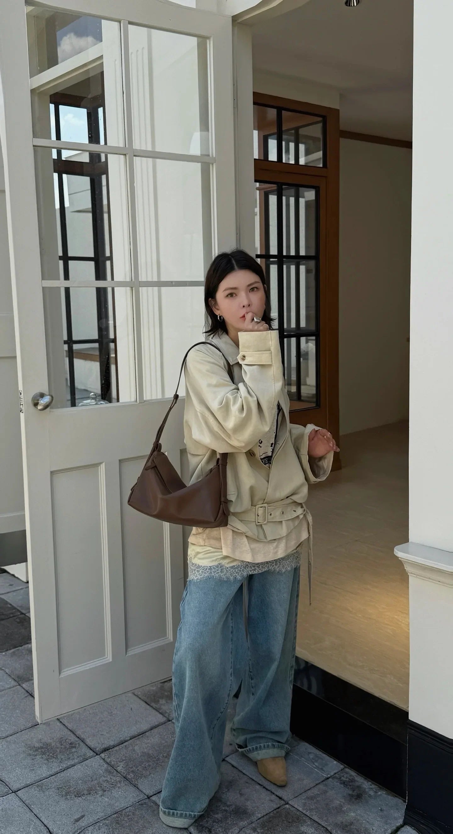 Chic Leather Shoulder Bag