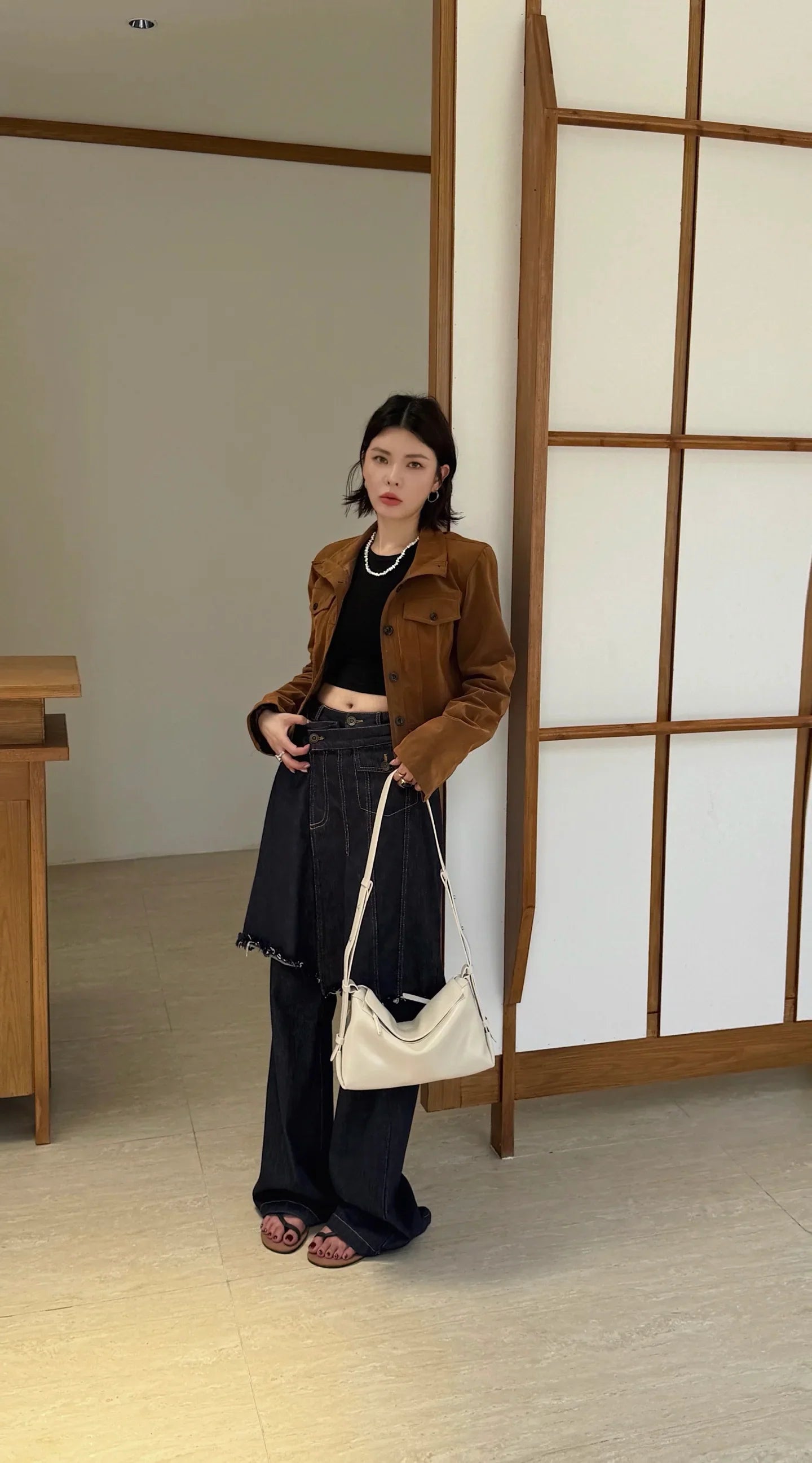 Chic Leather Shoulder Bag