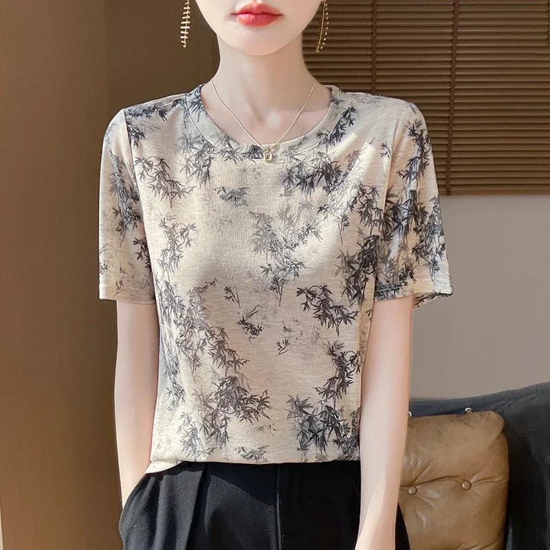 Chic Summer Knit Tee