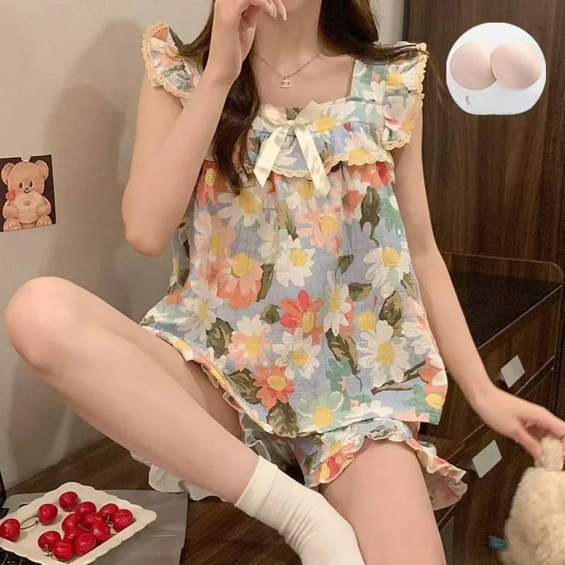 Comfy Women's Summer Pajama Set