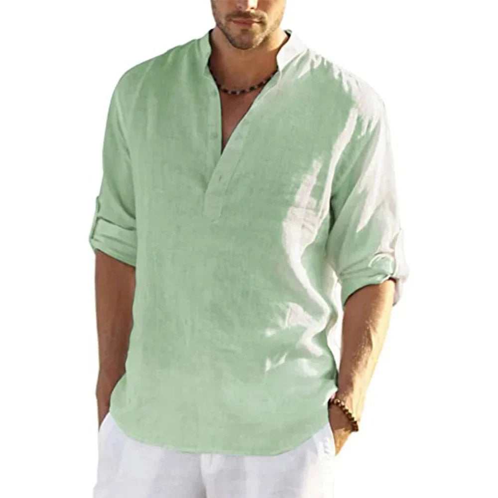 Stylish Men's Linen Shirt
