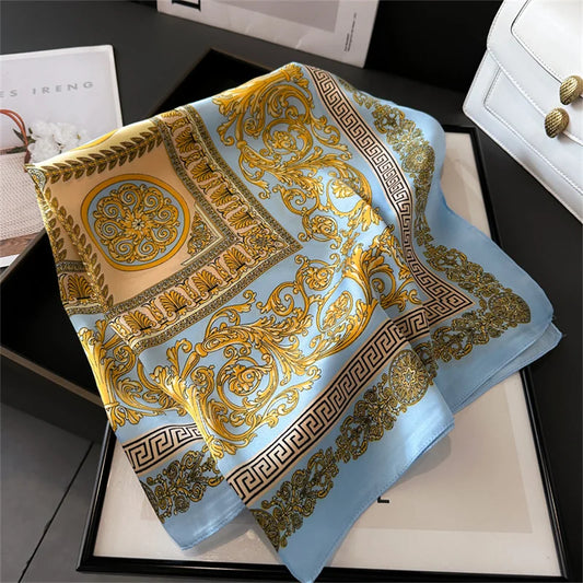 Silky Chic Square Scarf